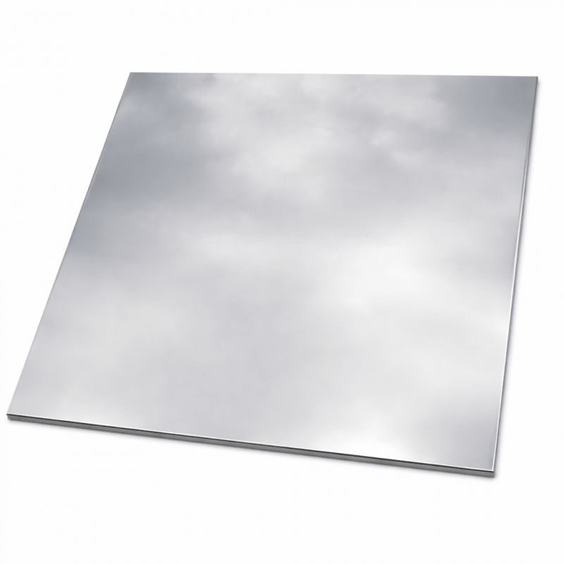 Edelstahlblech Spiegel-Effekt VA 0,8mm stark magnetisch